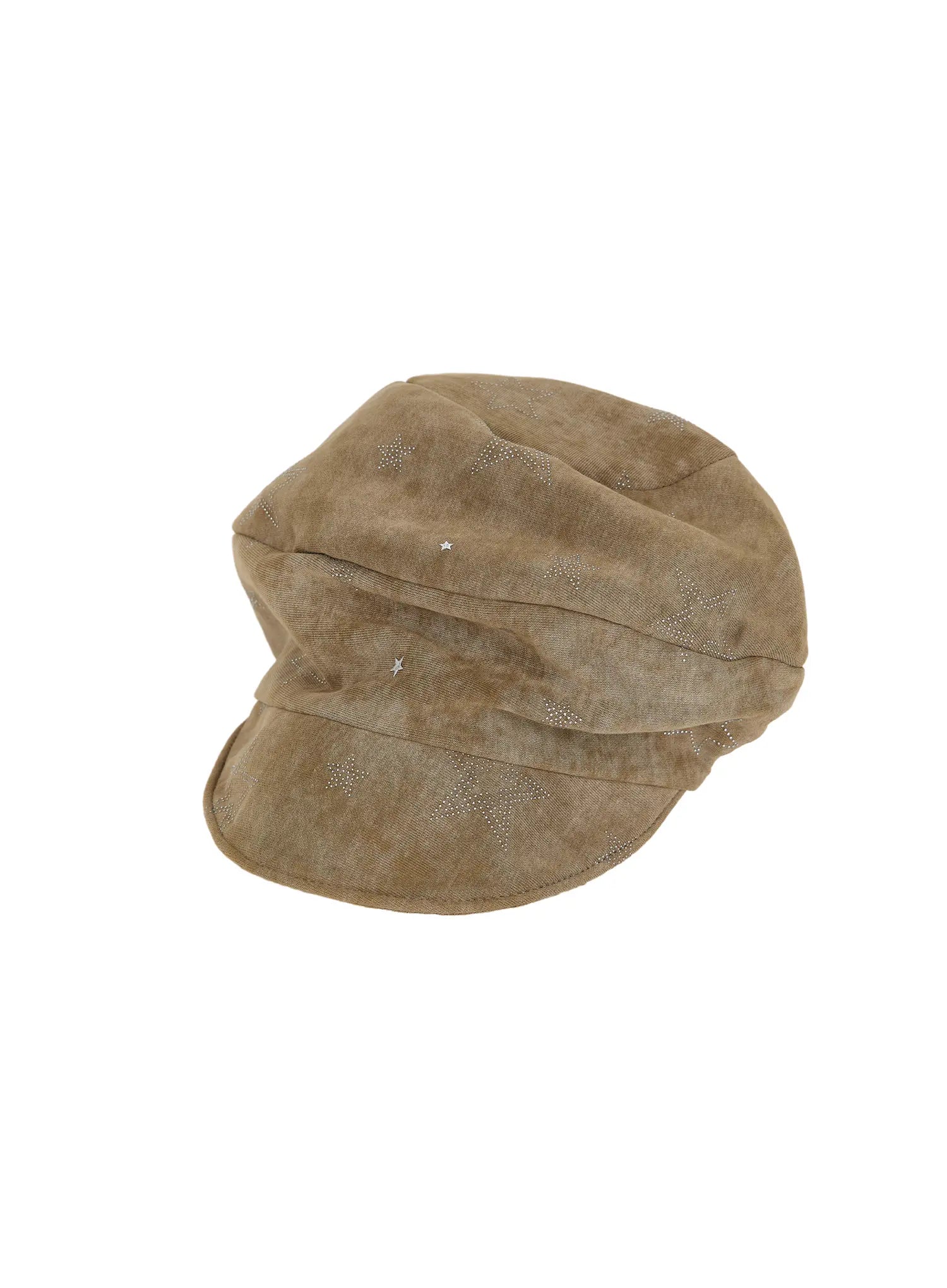 cubical-star-string-beret-cu510 / Beige