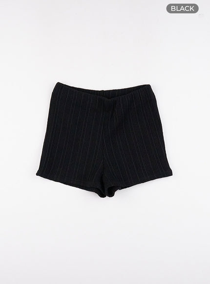 streamline-fit-banded-shorts-cs406 / Black