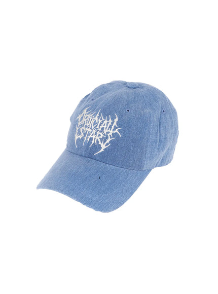 casual-washed-logo-cap-cj512 / Blue