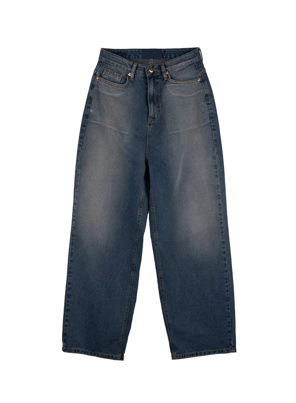 Taryn Chic Wide-Leg Jeans ON404 in Blue, size L