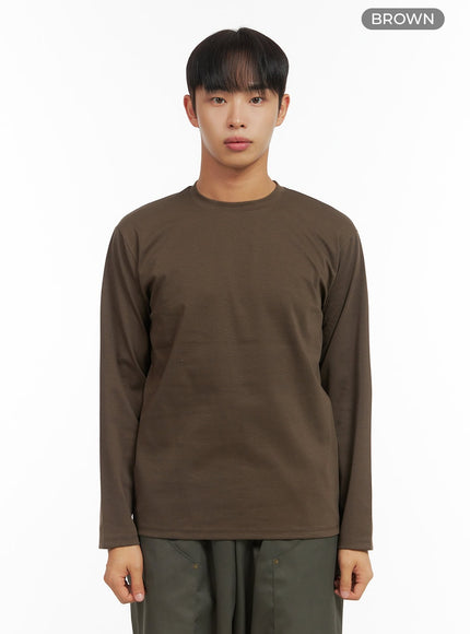 soft-polyester-basic-tee-co410 / Brown