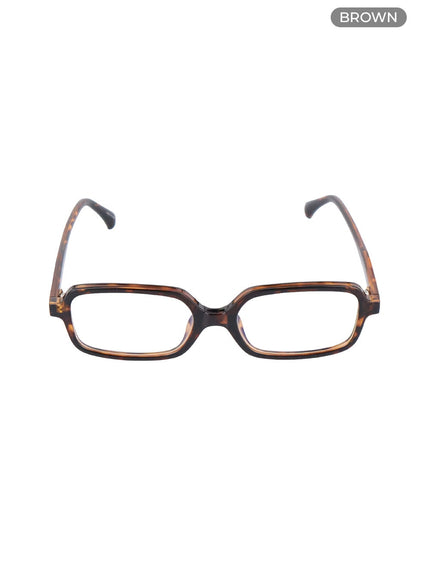 classic-square-glasses-co425 / Brown