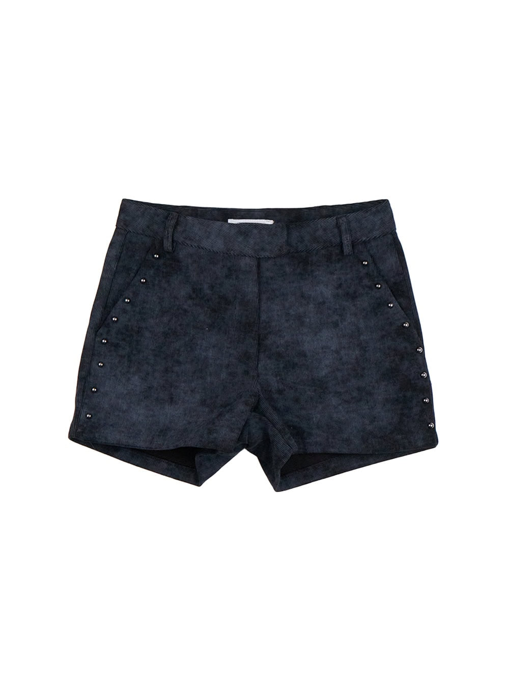 stud-detail-shorts-cd406 / Dark blue