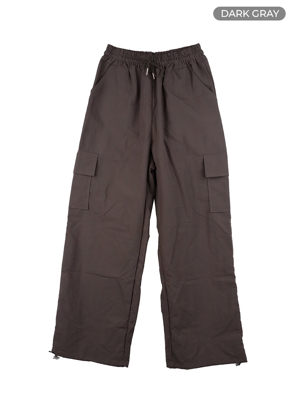 summer-cargo-nylon-pants-oy408 / Dark gray