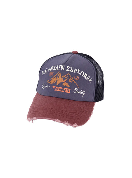 vintage-style-denim-hat-cy513 / Dark gray