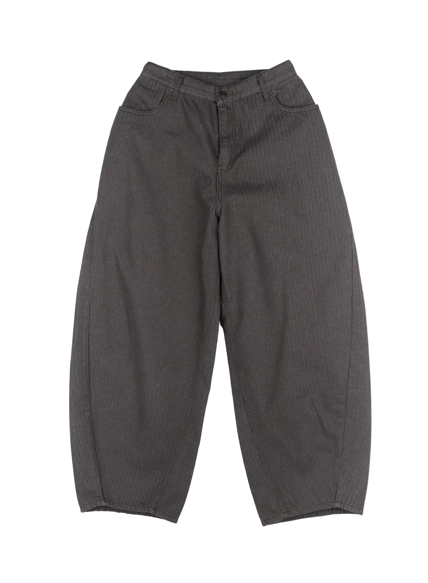 relaxed-fit-cotton-pants-cn528 / Dark gray