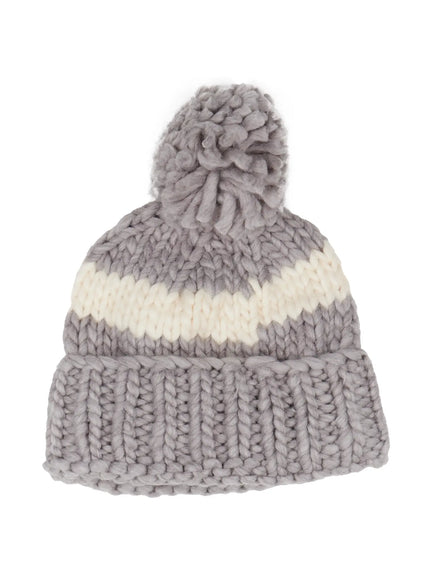chunky-knit-beanie-co524 / Gray