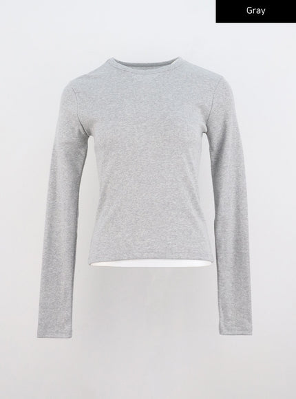 long-sleeved-t-shirt-co306 / Gray