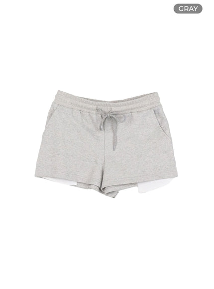 out-pocketed-shorts-cy423 / Gray