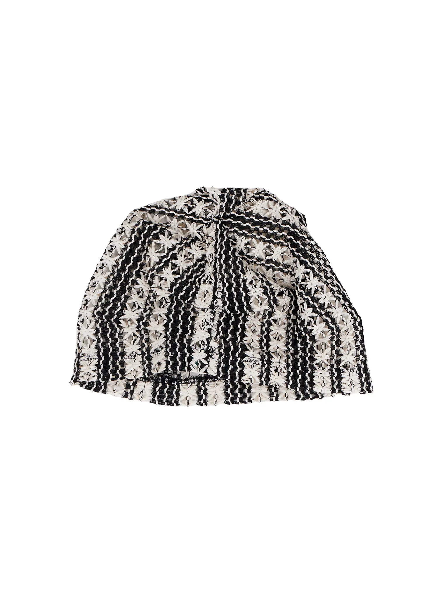 bohemian-crochet-beanie-ca527 / Light beige