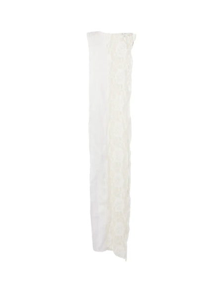 romantic-floral-pattern-scarf-cy508 / Light beige