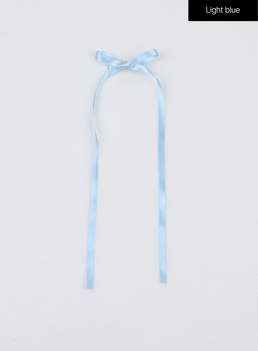 balletcore-ribbon-hair-clip-ij403 / Light blue