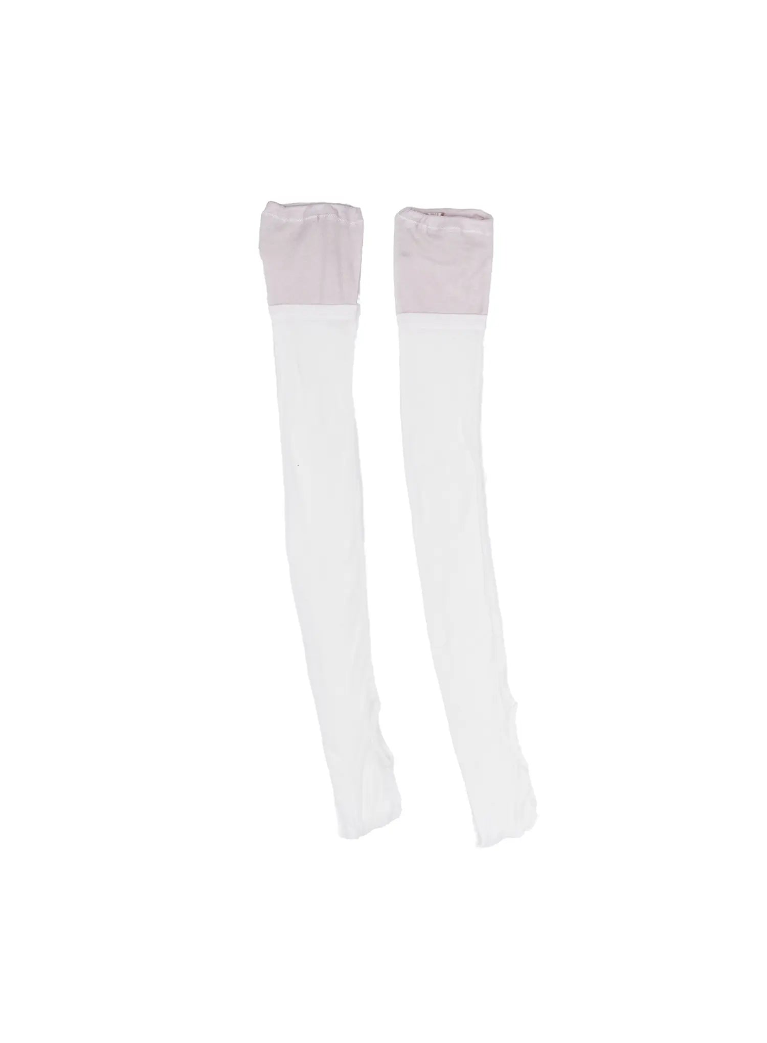 vintage-under-knee-socks-cy508 / Light pink
