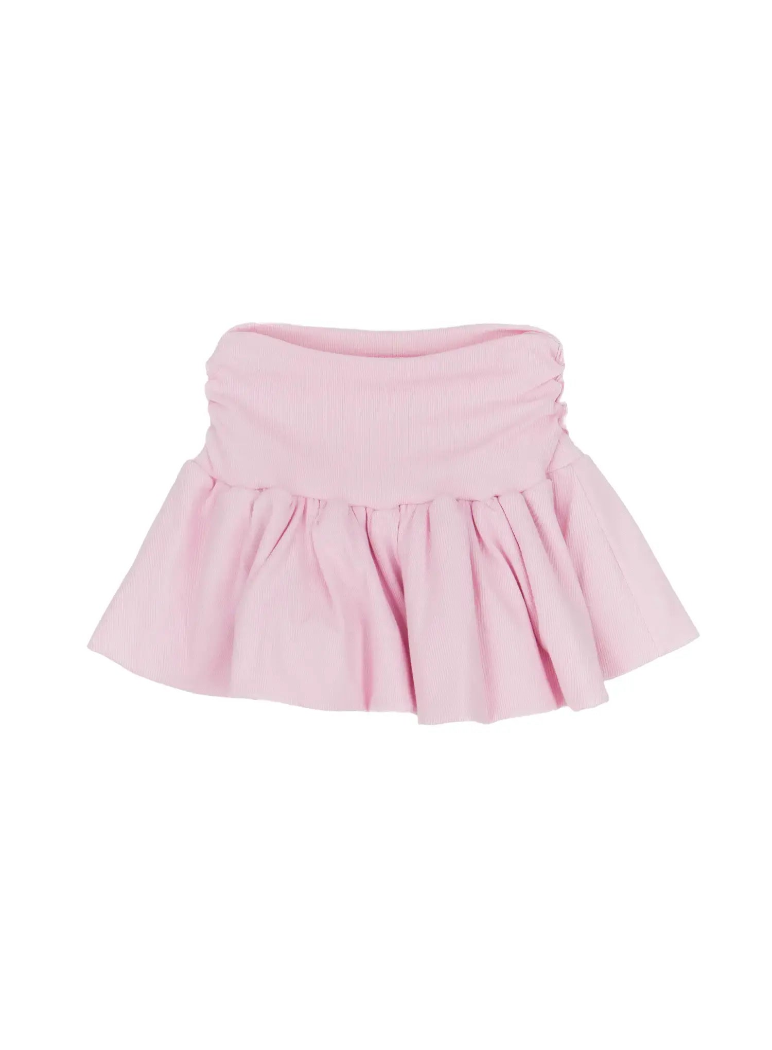 pleated-mini-skirt-cf523 / Pink