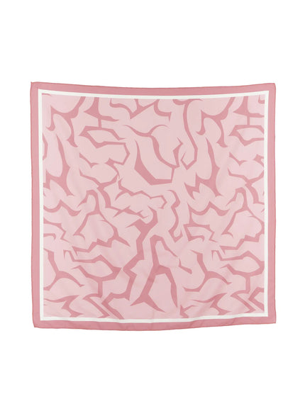 graphic-scarf-cn513 / Pink