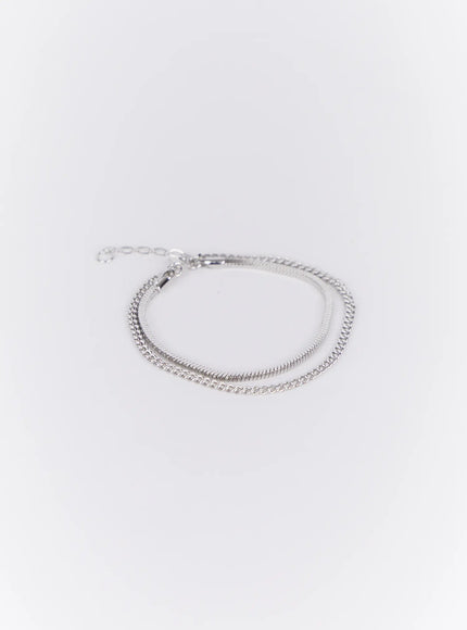 snake-chain-bracelet-in514 / Silver