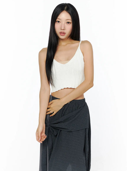 ribbed-knit-tank-top-cu512 / White