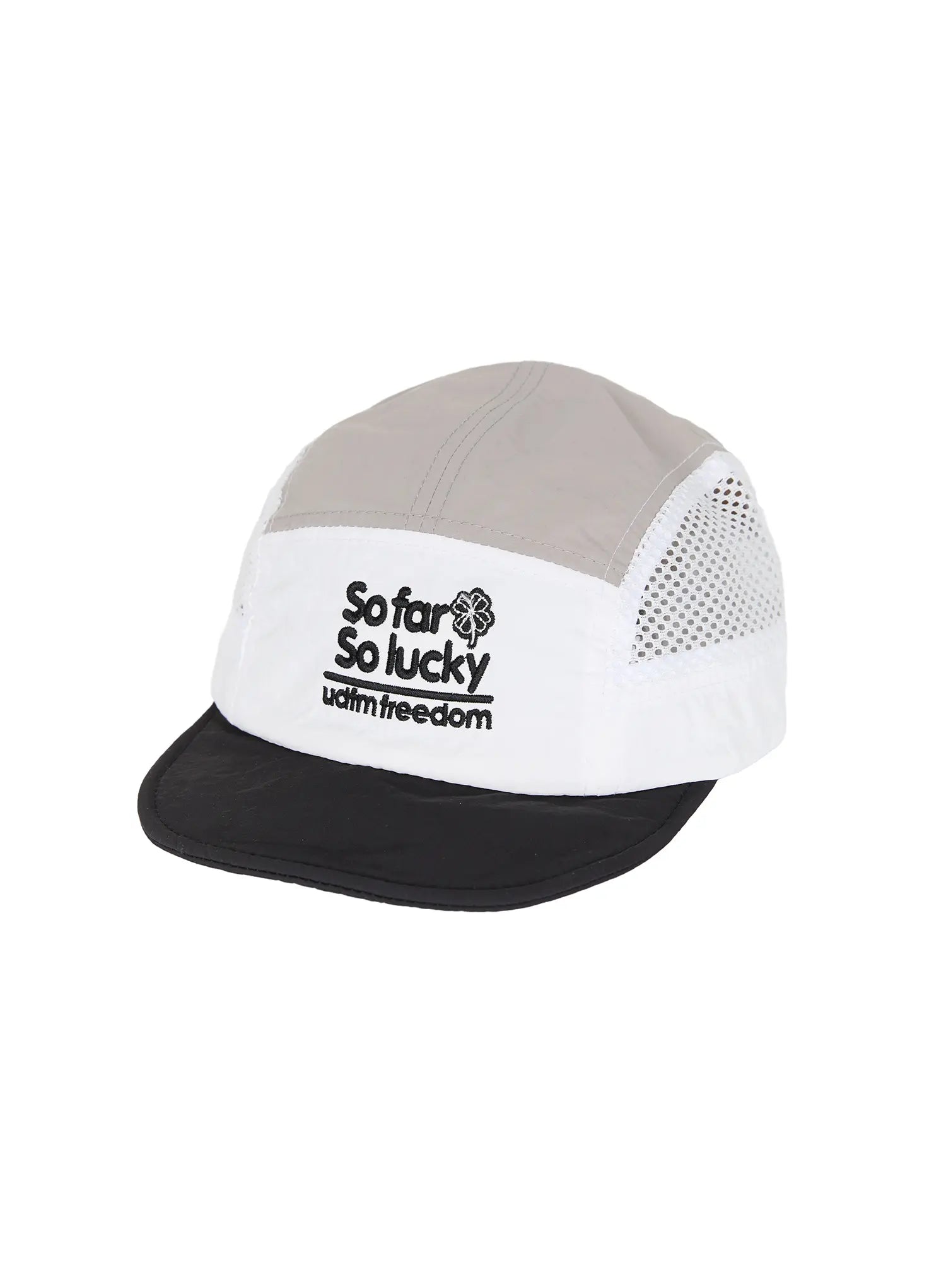 mesh-lettering-baseball-cap-cu519 / White