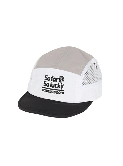 mesh-lettering-baseball-cap-cu519 / White
