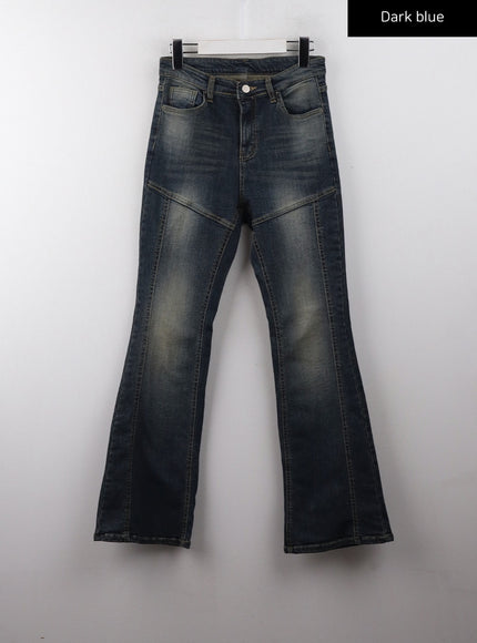 denim-middle-waist-flared-jeans-cj405