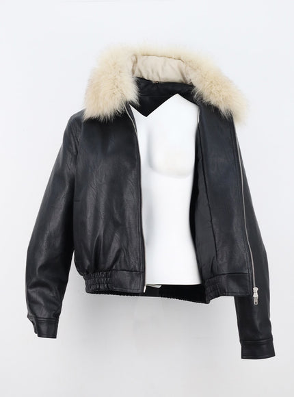 faux-leather-jacket-with-fur-collar-cn303