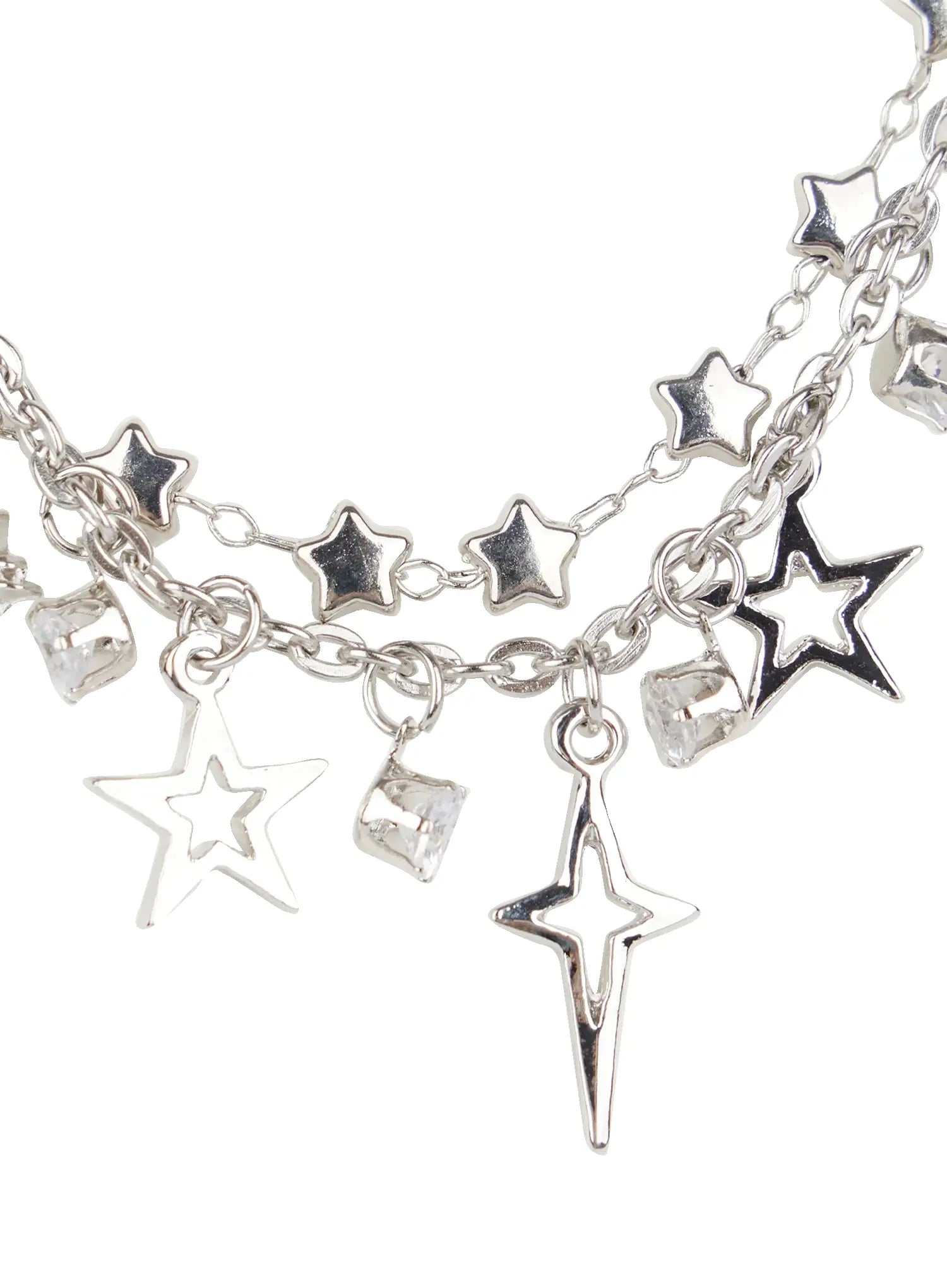 two-line-star-necklace-co503