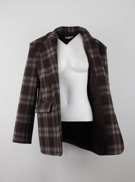 checkered-casual-blazer-ij302