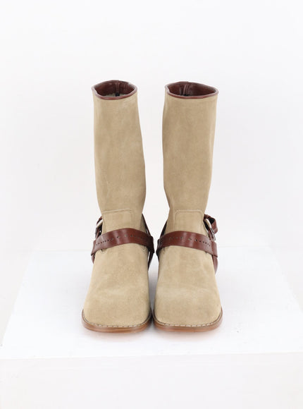 buckle-suede-middle-boots-co327