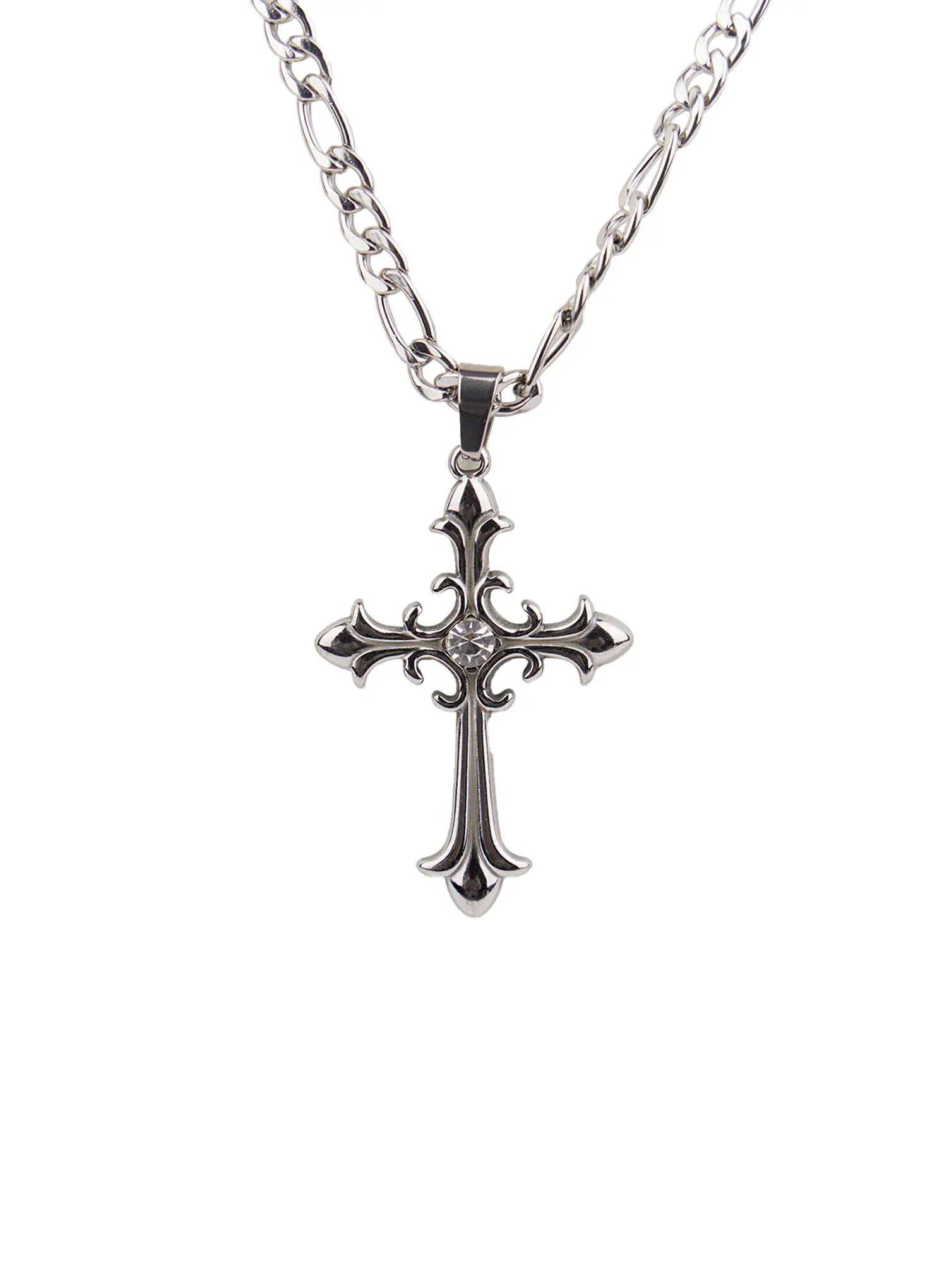 chunky-chain-cross-necklace-cm505