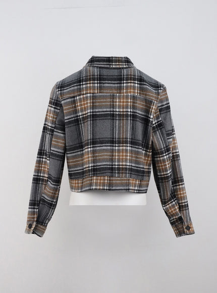 checkered-crop-button-jacket-od307