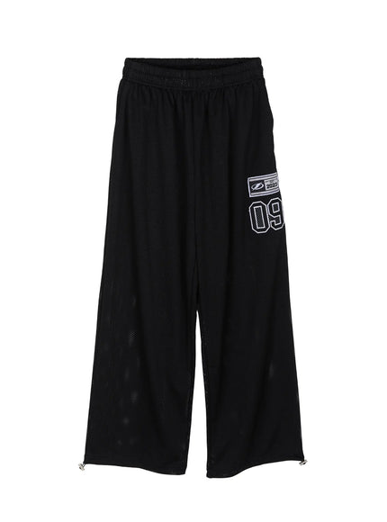 urban-camo-mesh-jersey-pants-cu511 / Black