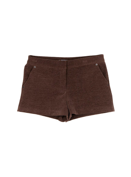 corduroy-shorts-cn510 / Brown