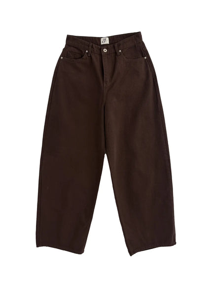 casual-cotton-pants-co530 / Brown