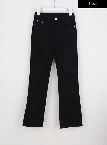 Slim Fit Bootcut Pants CY315