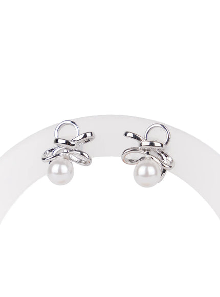 ribbon-faux-pearl-earrings-cd514