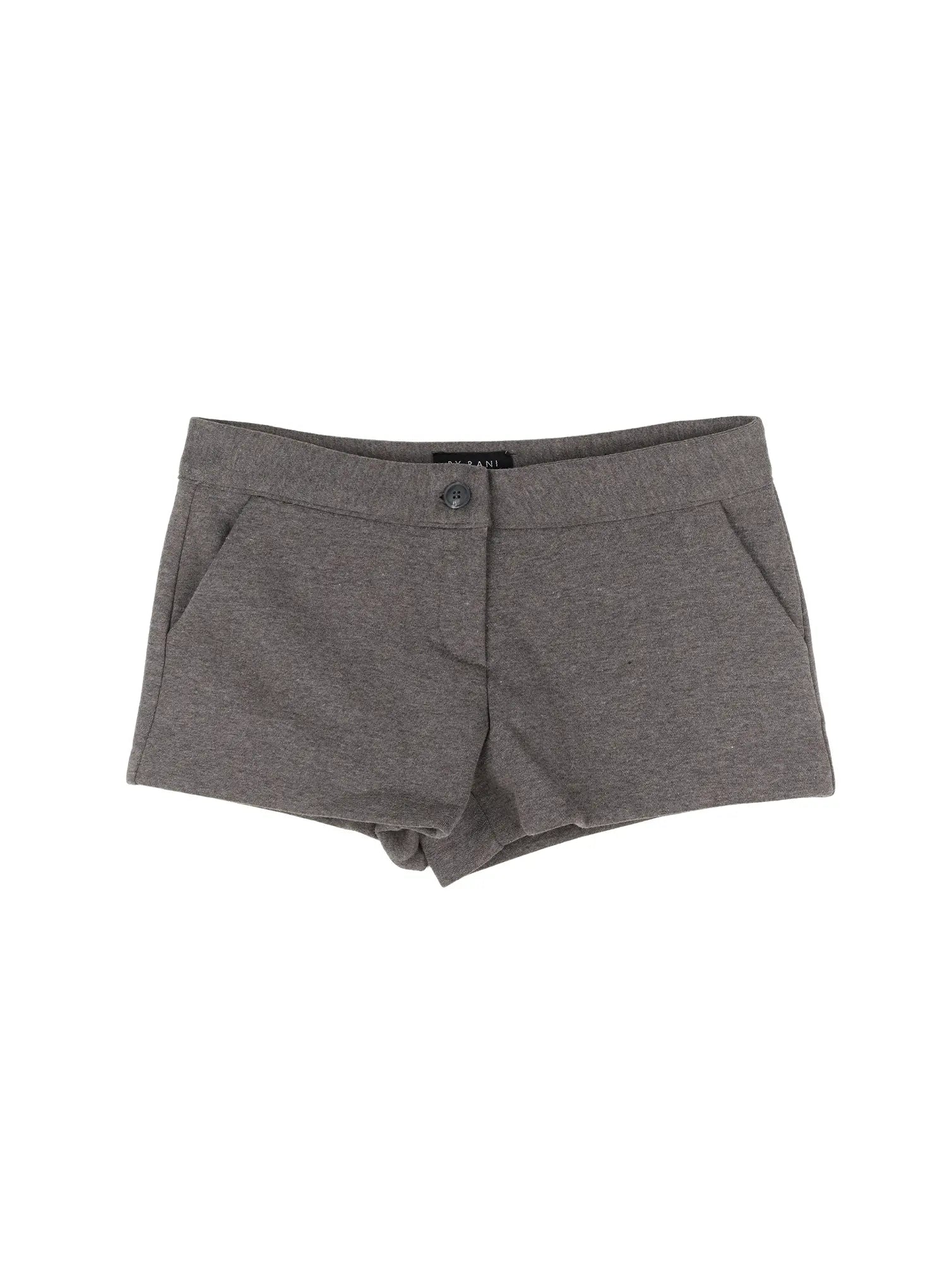 classic-low-rise-fleece-shorts-cd515 / Dark gray