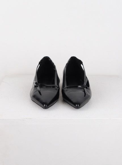 faux-leather-ribbon-flats-od327