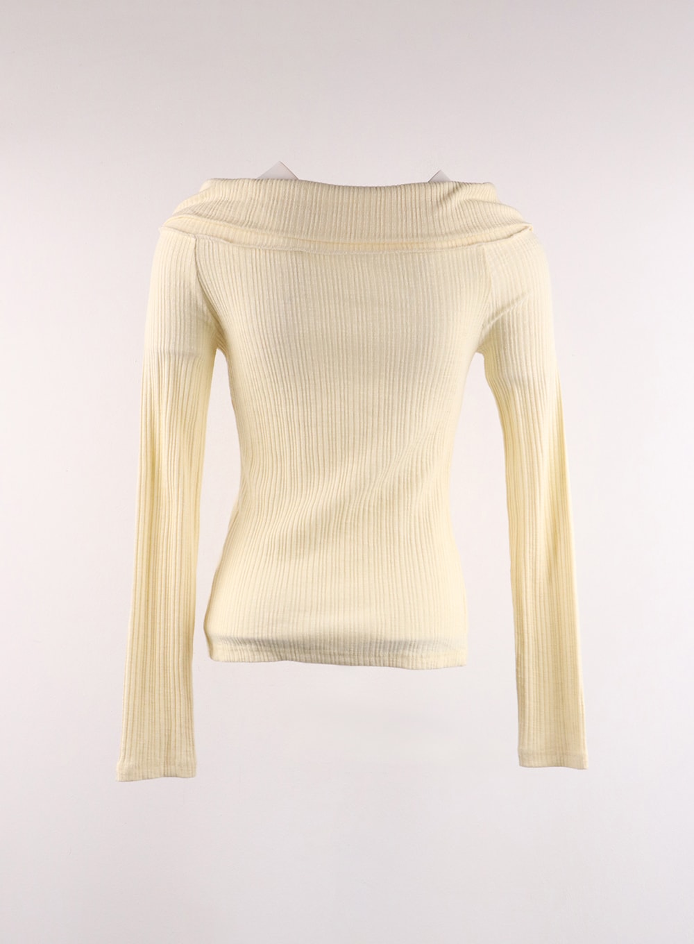 Off Shoulder Knit Sweater Knit Sweater-mls1040-b31