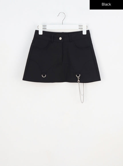 Chain Mini Skirt CY311