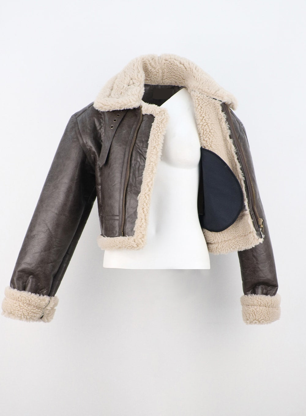 buckle-faux-shearling-jacket-cn303
