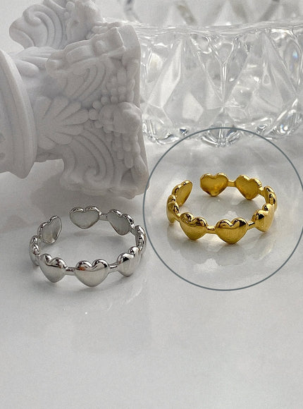 serena-open-heartline-ring-ia524 / Gold