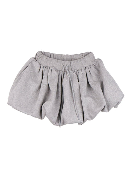 cotton-dream-mini-skirt-cd409 / Gray