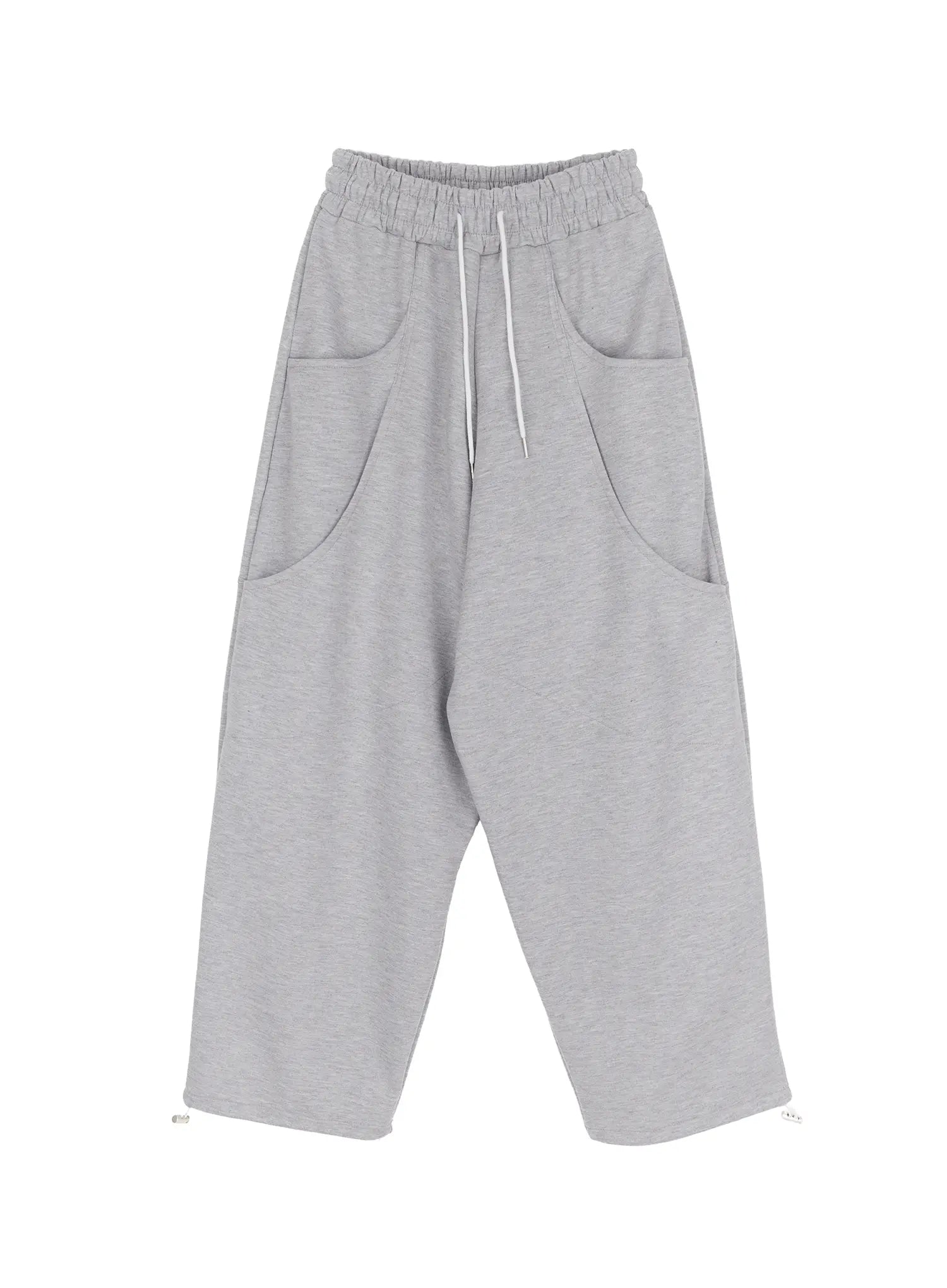 wide-leg-sweatpants-cf526 / Gray
