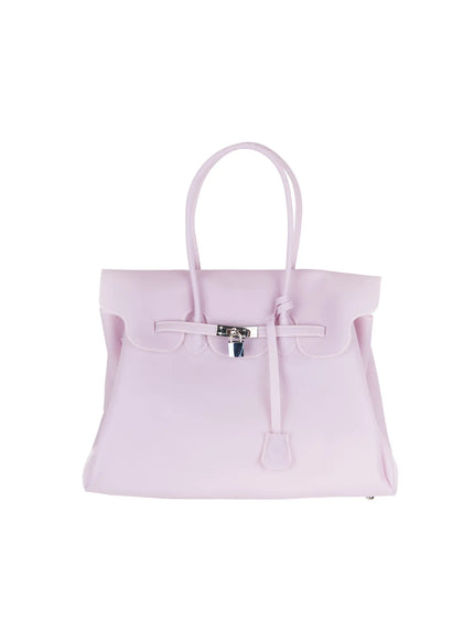 belted-oversized-jelly-bag-cy521 / Light purple