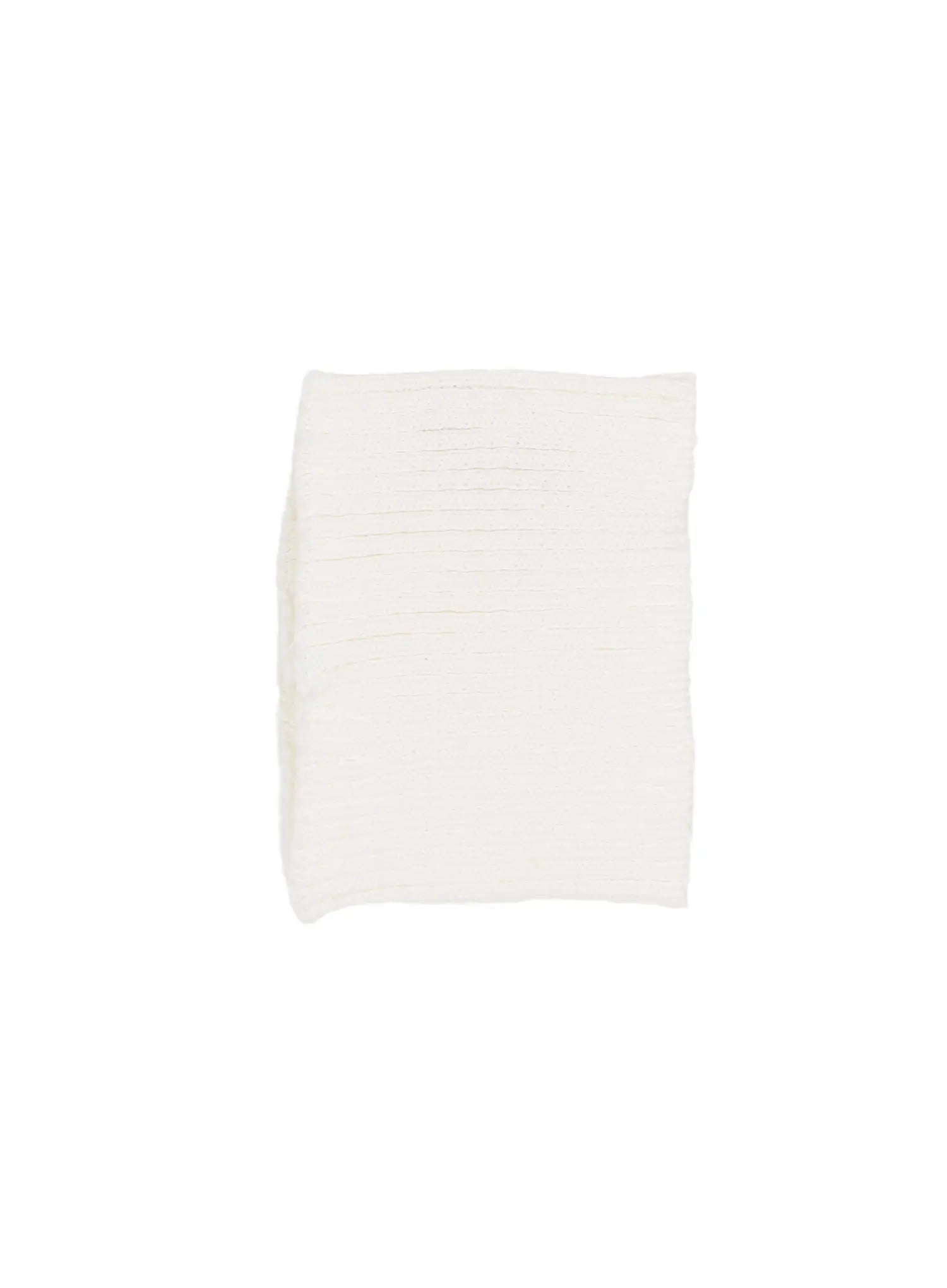 wide-ribbed-hairband-cm525 / White