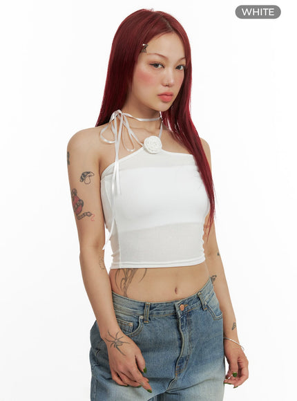 rosie-strap-tube-top-cy429 / White