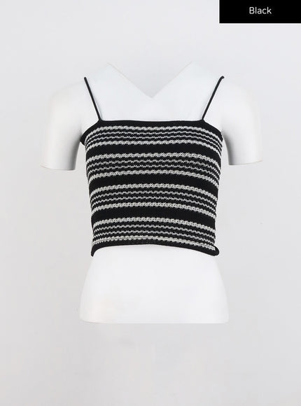 stripe-cropped-knit-top-cl320