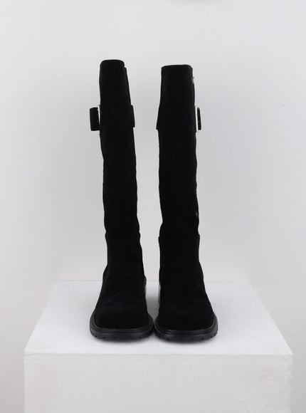 suede-buckle-boots-cn328