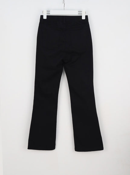 Slim Fit Bootcut Pants CY315