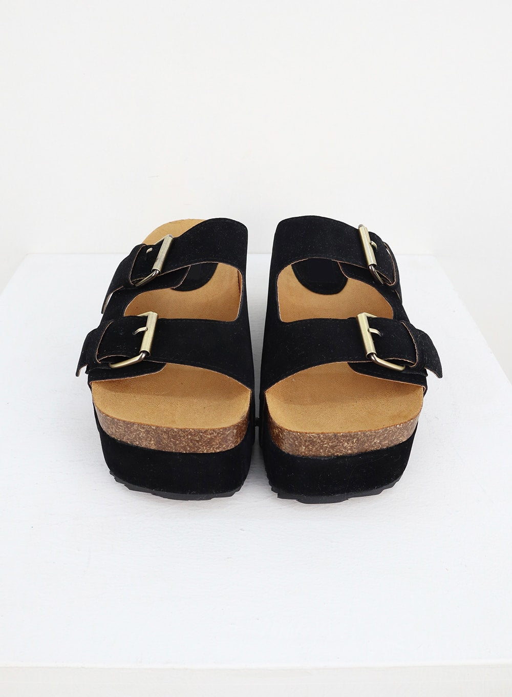 Buckle discount flatform sandals